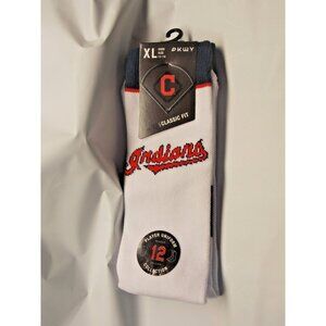 MLB Cleveland Indians Player Edition Socks Francisco Lindor #12 by pkwy XL 13-16